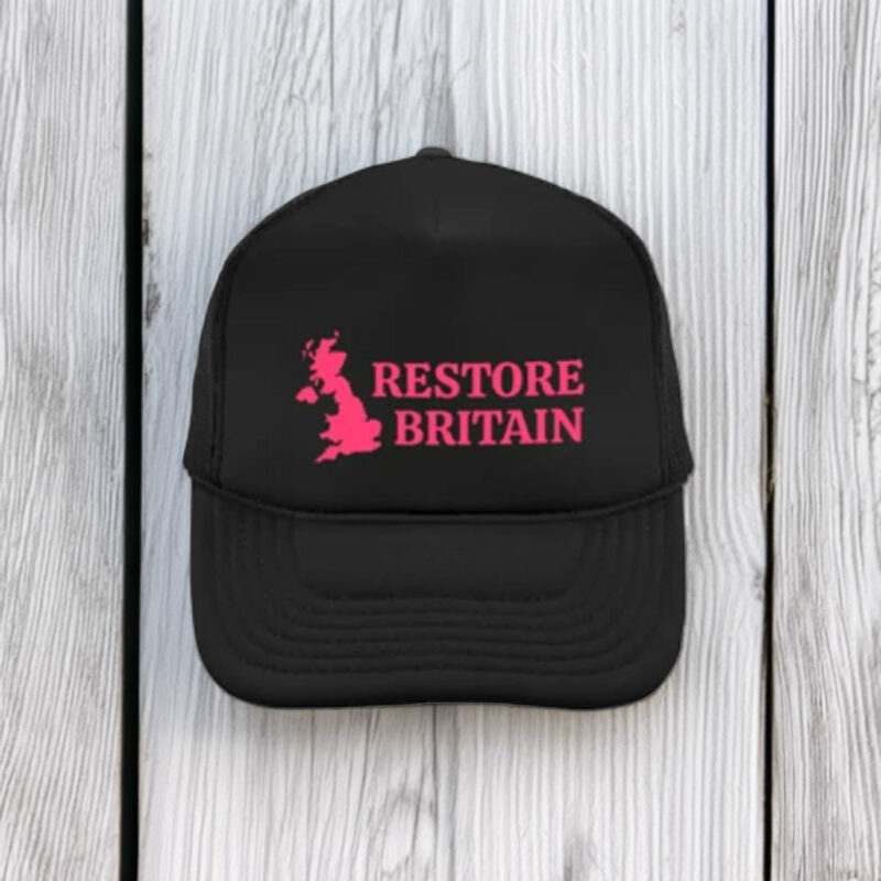 Restore Britain Trendy Embroidered Hat