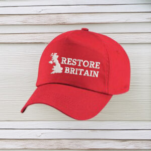 Restore Britain UK Embroidered Cap