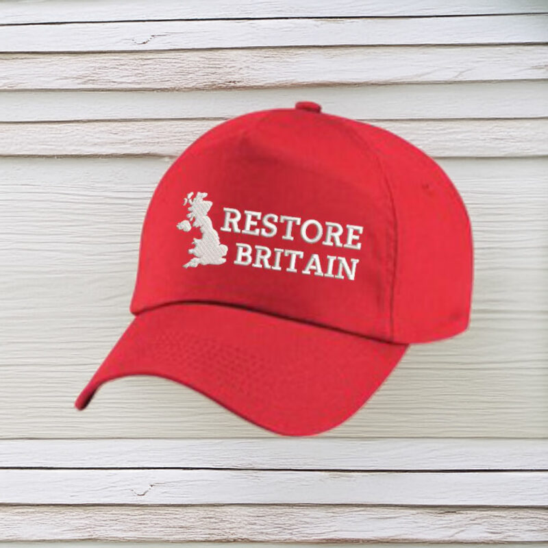 Restore Britain UK Embroidered Cap