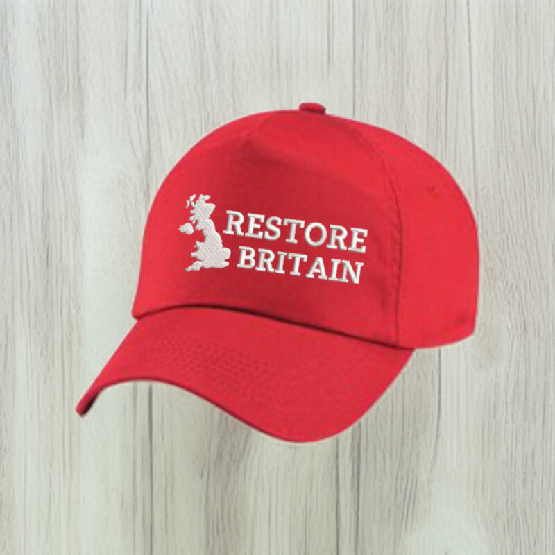 Restore Britain UK Embroidered Cap