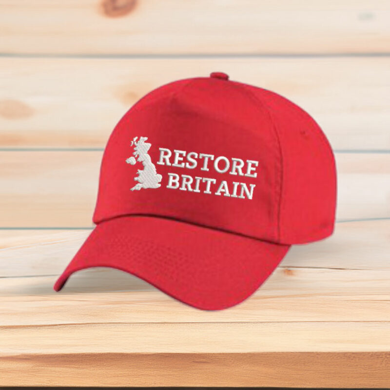 Restore Britain UK Embroidered Cap