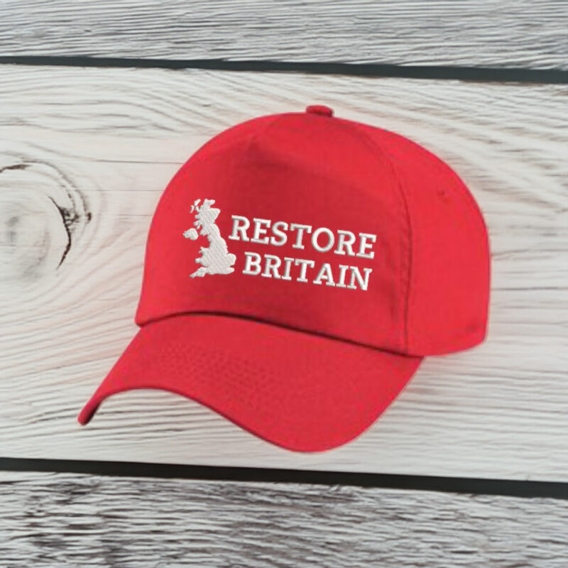 Restore Britain UK Embroidered Cap