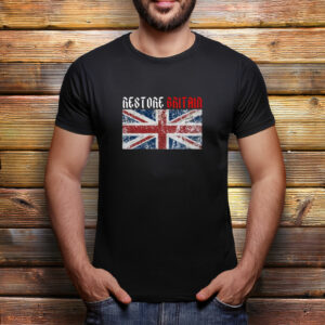 Restore Britain UK Flag T-Shirt