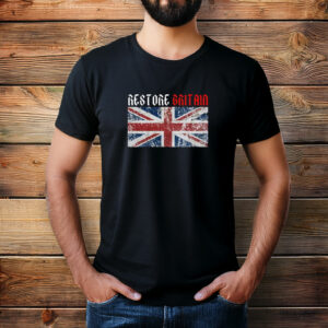 Restore Britain UK Flag T-Shirt