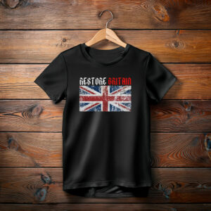 Restore Britain UK Flag T-Shirt