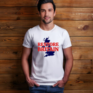 Restore Britain UK Map Graphic Shirt
