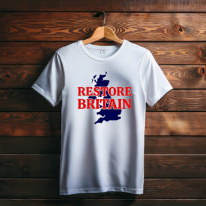 Restore Britain UK Map Graphic Shirt