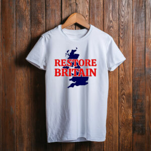 Restore Britain UK Map Graphic Shirt