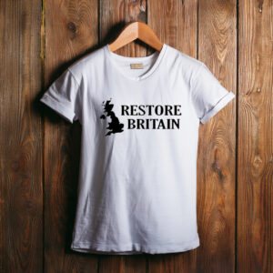 Restore Britain UK Map Logo Shirt