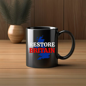 Restore Britain UK Map Patriotic Mug