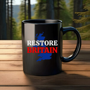 Restore Britain UK Map Patriotic Mug