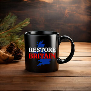 Restore Britain UK Map Patriotic Mug