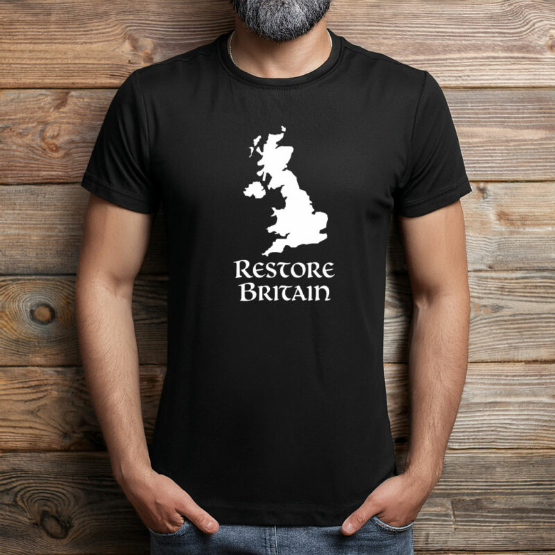 Restore Britain UK Map Patriotic Shirt