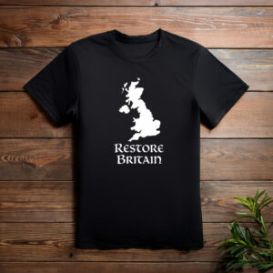 Restore Britain UK Map Patriotic Shirt