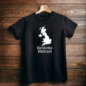 Restore Britain UK Map Patriotic Shirt