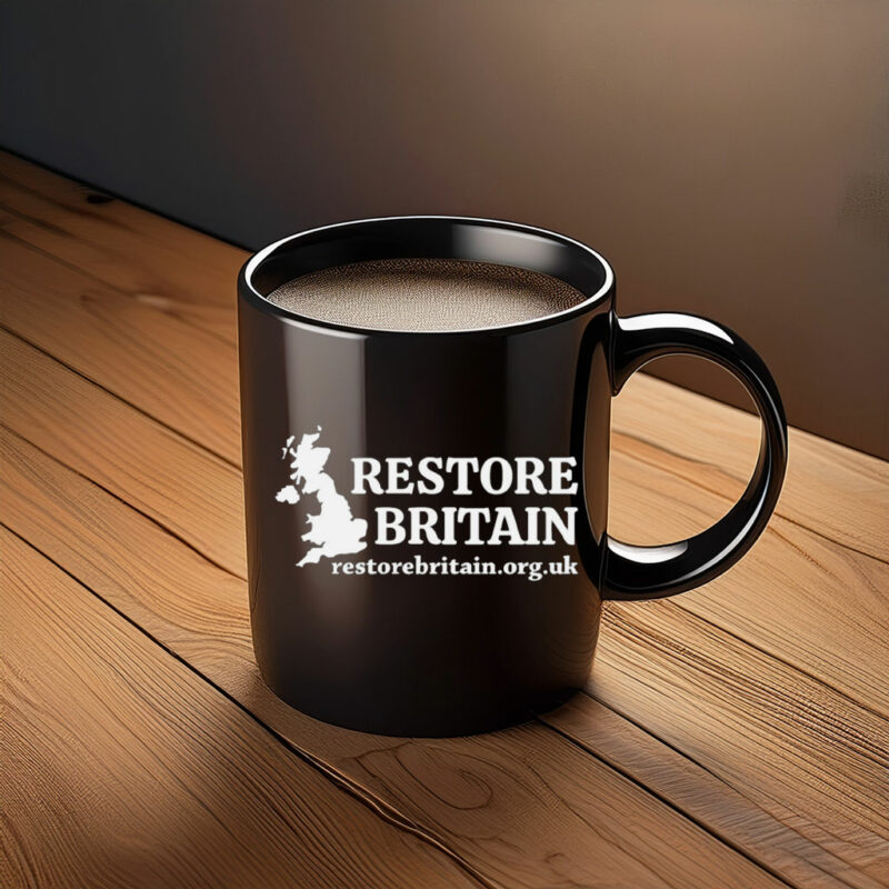 Restore Britain UK Patriotic Graphic Mug