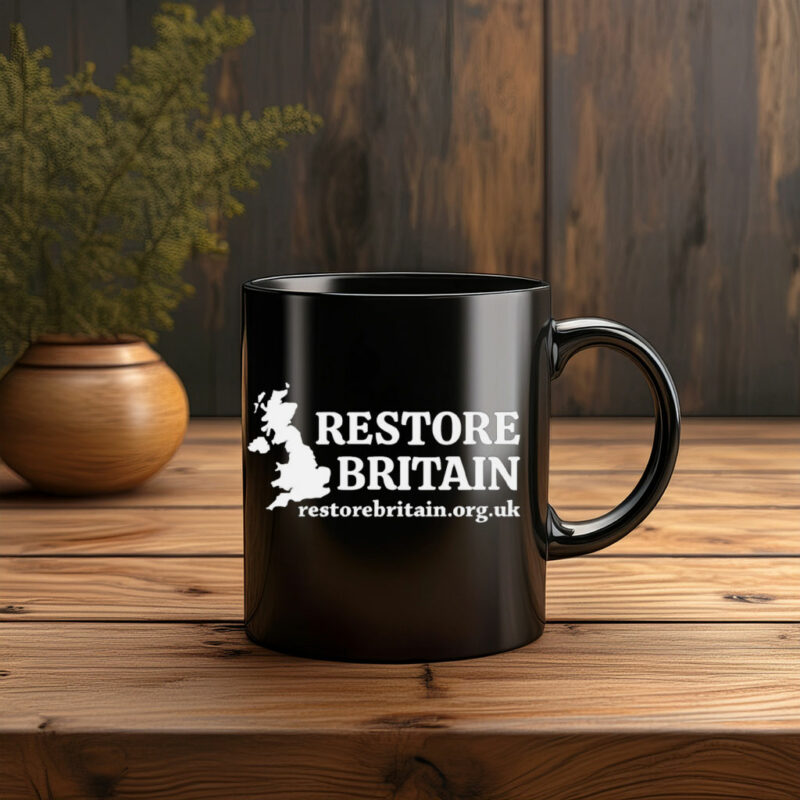 Restore Britain UK Patriotic Graphic Mug