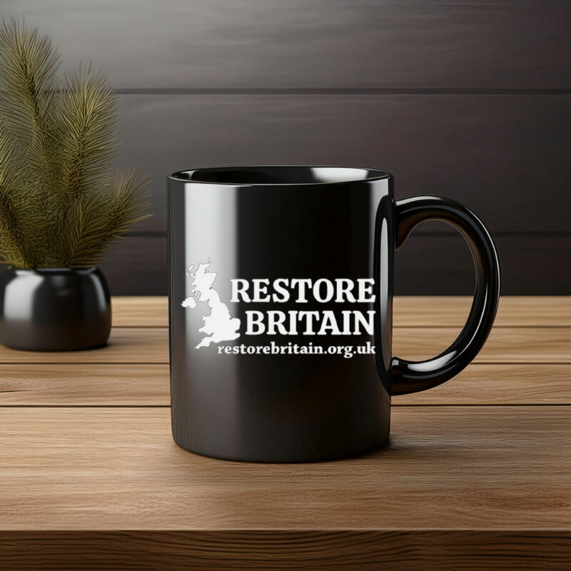 Restore Britain UK Patriotic Graphic Mug
