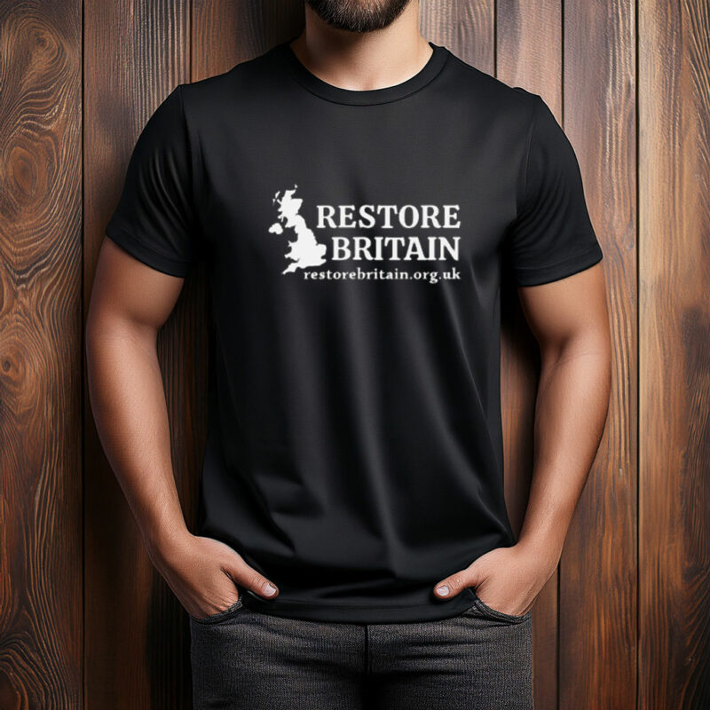 Restore Britain UK Patriotic Graphic Shirt