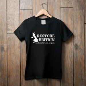 Restore Britain UK Patriotic Graphic Shirt