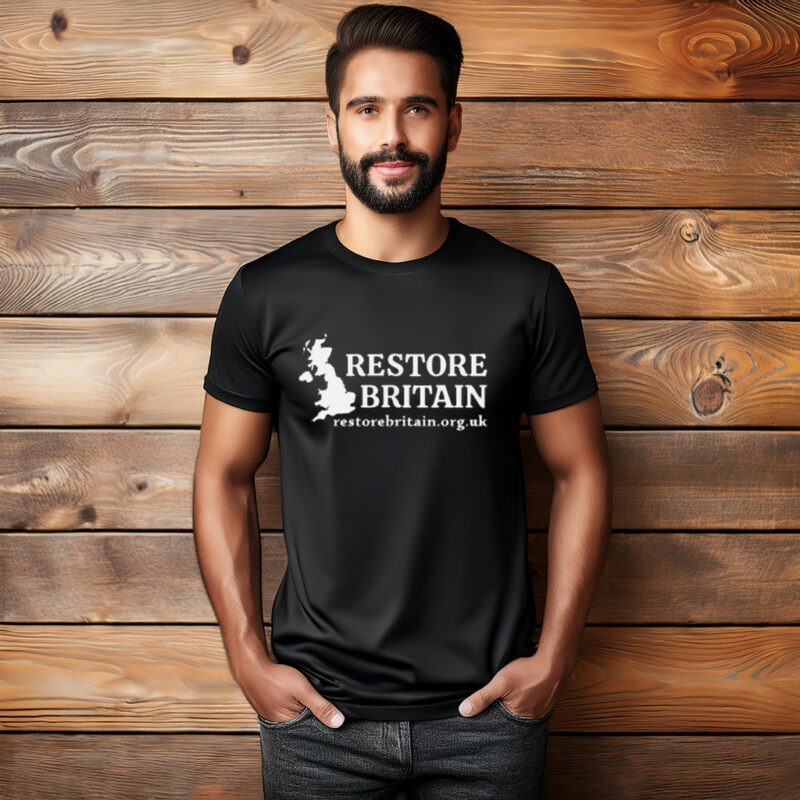 Restore Britain UK Patriotic Graphic Shirt