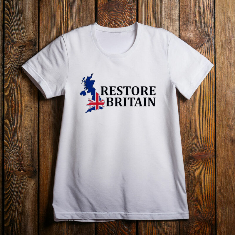 Restore Britain Union Jack Patriotic Shirt