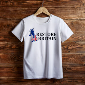 Restore Britain Union Jack Patriotic Shirt