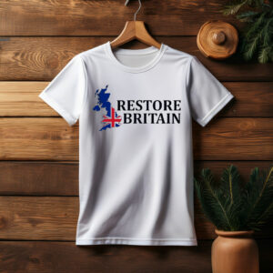 Restore Britain Union Jack Patriotic Shirt