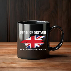 Restore Britain Union Jack Political Graphic Mug
