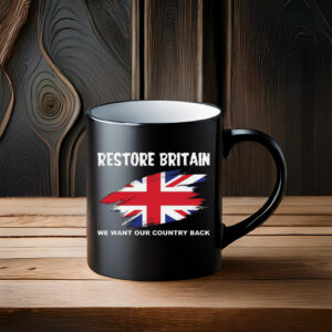 Restore Britain Union Jack Political Graphic Mug