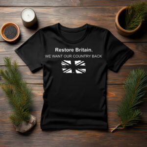 Restore Britain Union Jack T-Shirt
