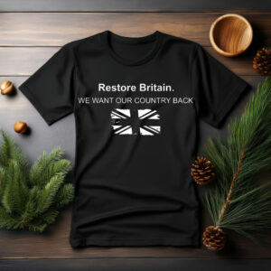 Restore Britain Union Jack T-Shirt