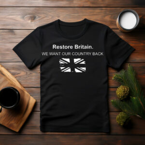 Restore Britain Union Jack T-Shirt