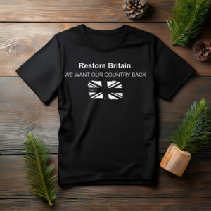 Restore Britain Union Jack T-Shirt