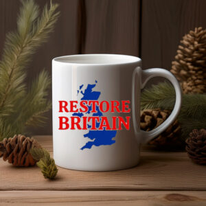 Restore Britain United Kingdom Map Mug