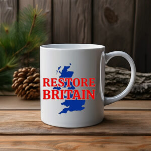 Restore Britain United Kingdom Map Mug