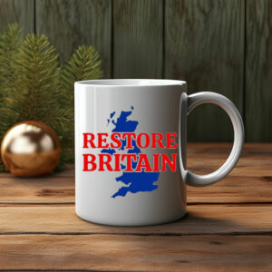 Restore Britain United Kingdom Map Mug