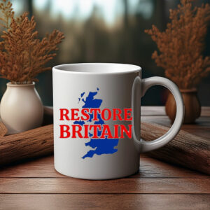 Restore Britain United Kingdom Map Mug
