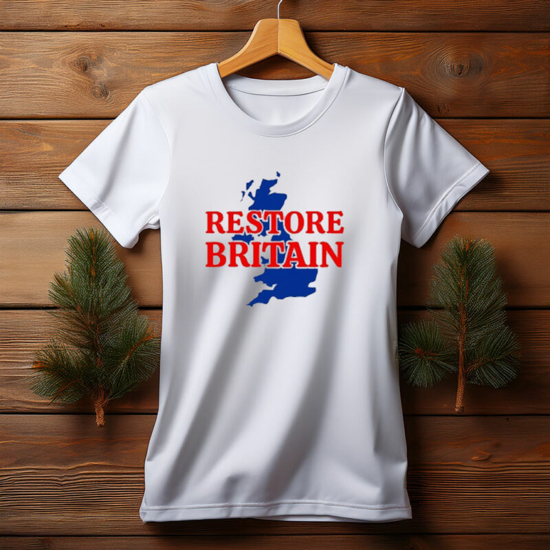 Restore Britain United Kingdom Map Shirt