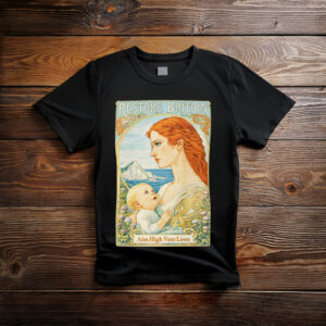 Restore Britain – Flower of Albion Women’s Softstyle T-Shirt