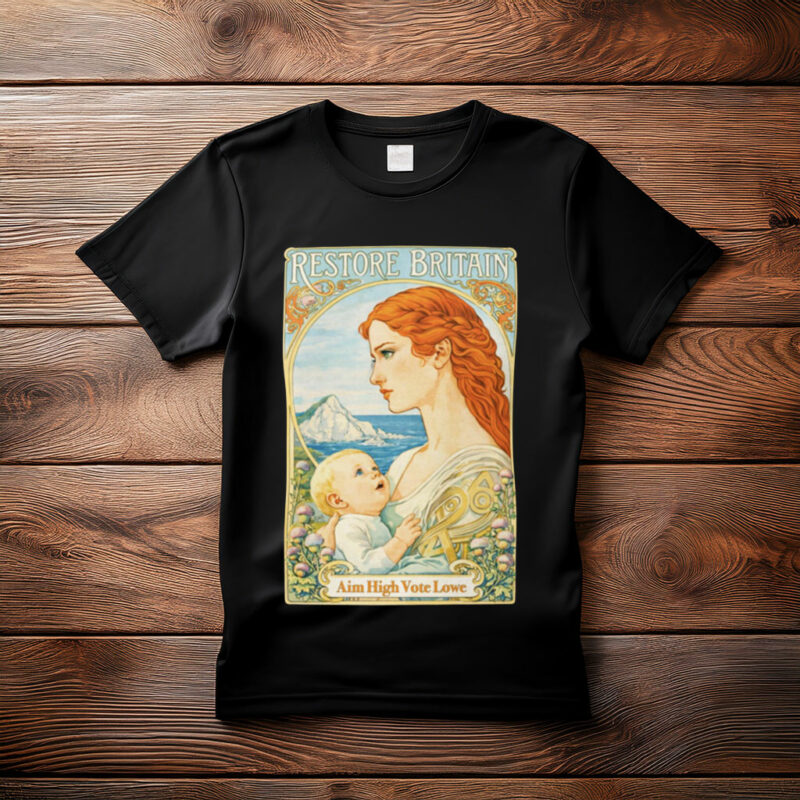 Restore Britain – Flower of Albion  Women’s Softstyle T-Shirt