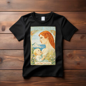 Restore Britain – Flower of Albion Women’s Softstyle T-Shirt