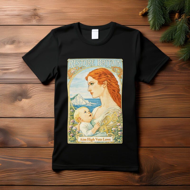 Restore Britain – Flower of Albion  Women’s Softstyle T-Shirt