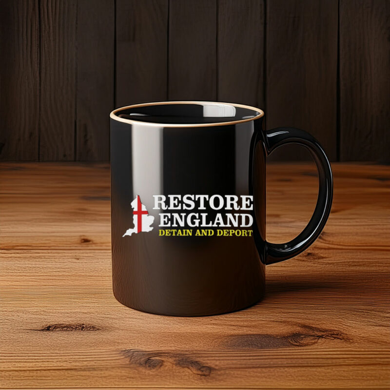 Restore England Detain And Deport Patriotic Mug