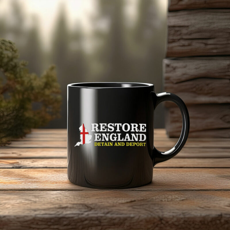 Restore England Detain And Deport Patriotic Mug