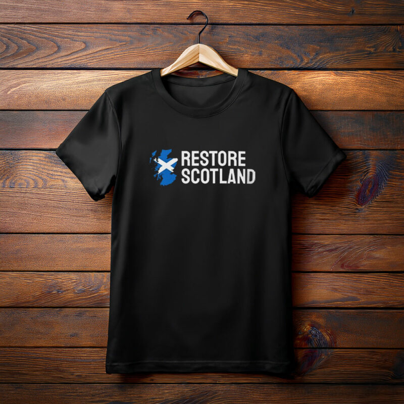 Restore Scotland Flag Logo Shirt
