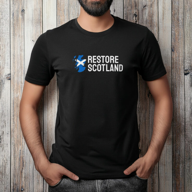 Restore Scotland Flag Logo Shirt