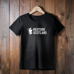 Restore Scotland Patriotic UK Graphic Shirt