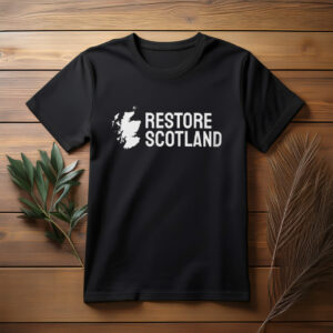 Restore Scotland Patriotic UK Graphic Shirt