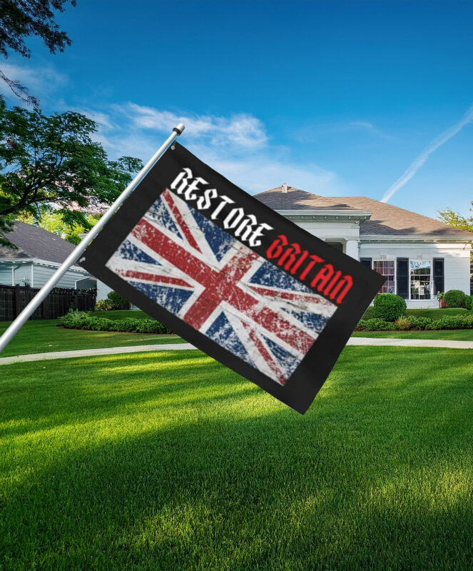 Retro Restore Britain Flag